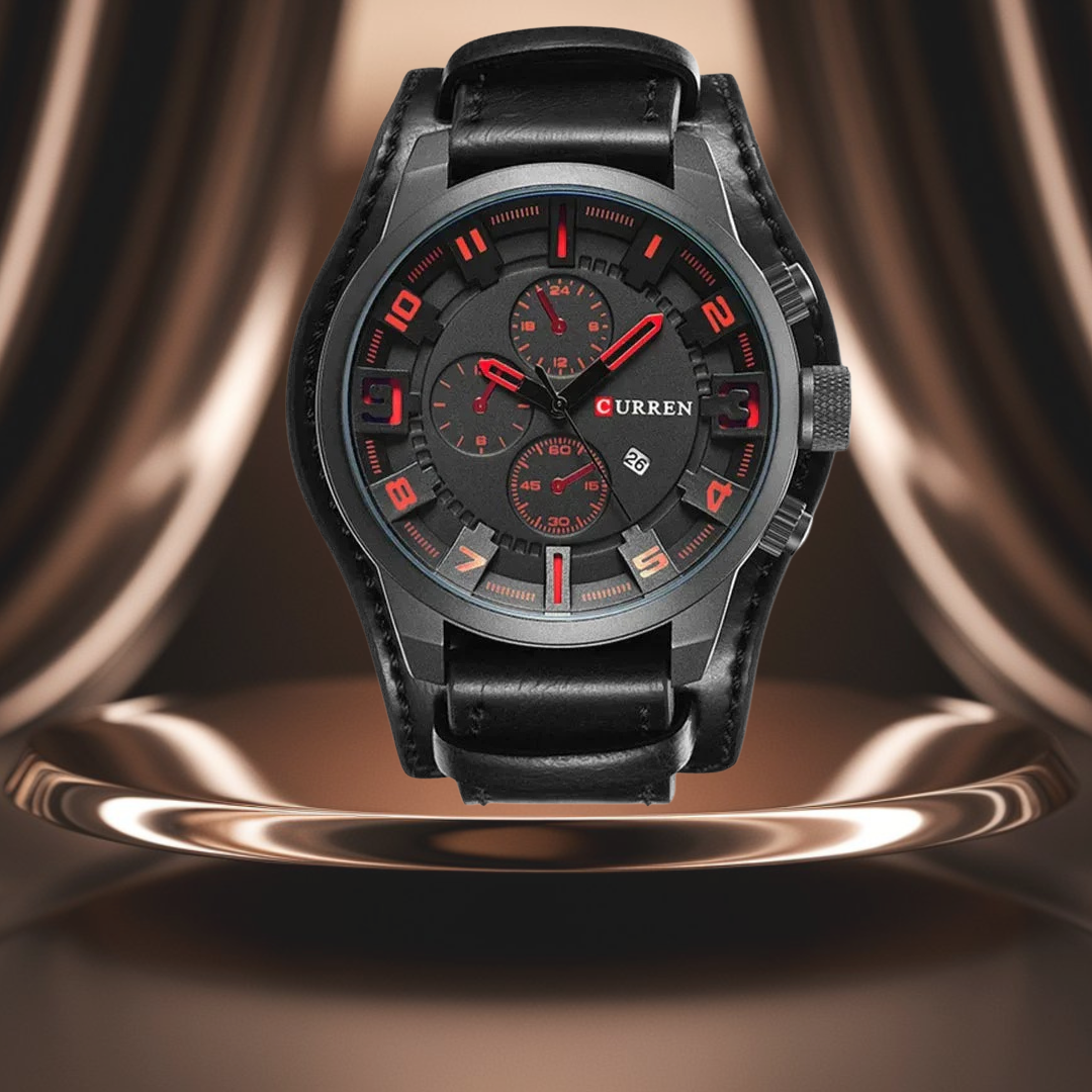 WATERDICHTE MILITAIRE SPORTHORLOGE