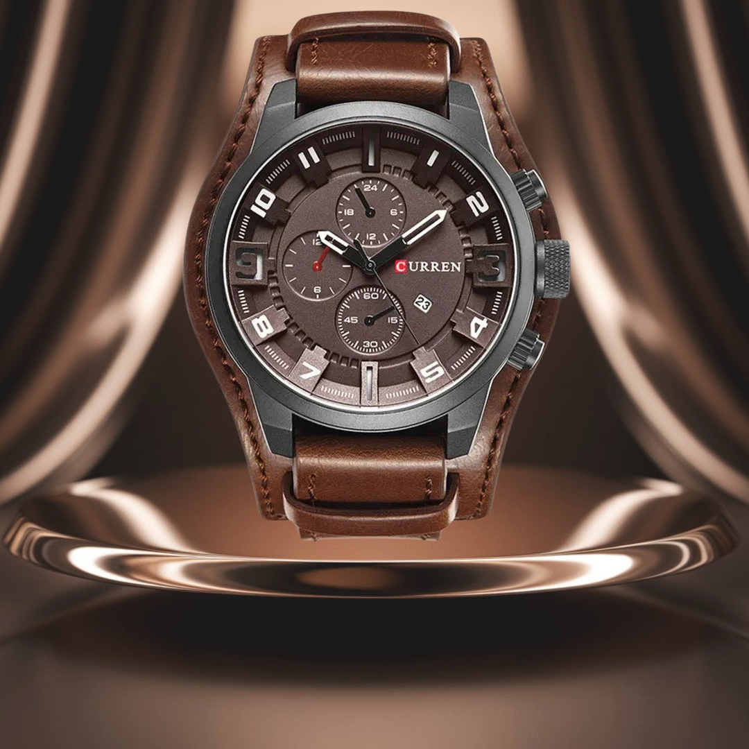 WATERDICHTE MILITAIRE SPORTHORLOGE