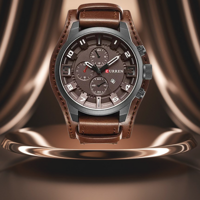 WATERDICHTE MILITAIRE SPORTHORLOGE