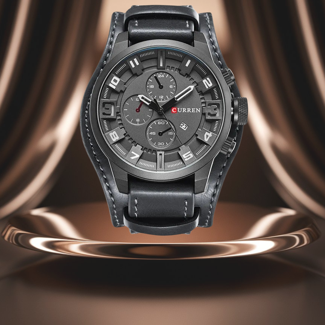 WATERDICHTE MILITAIRE SPORTHORLOGE