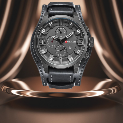 WATERDICHTE MILITAIRE SPORTHORLOGE