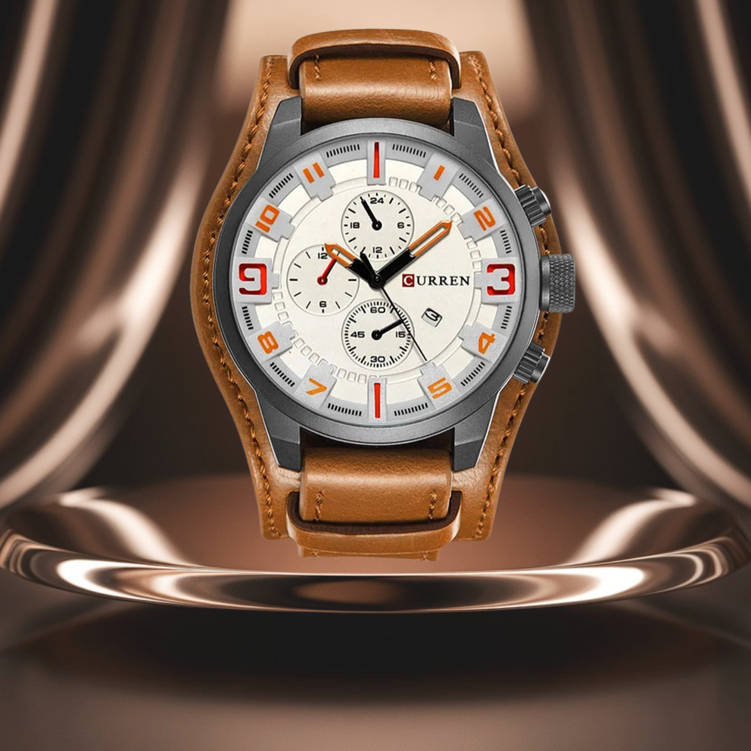 WATERDICHTE MILITAIRE SPORTHORLOGE