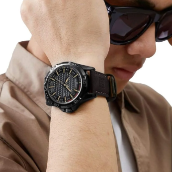 ZAKELIJK CASUAL LEREN HORLOGE