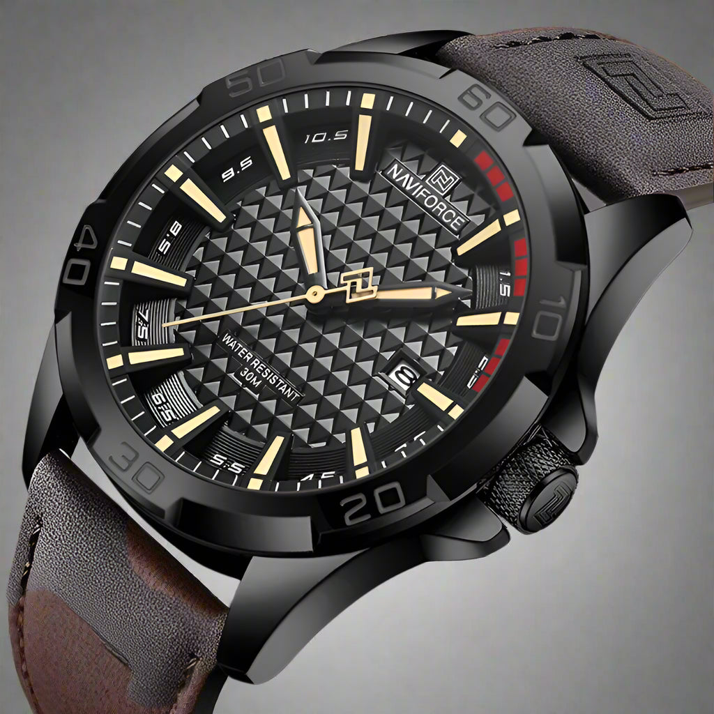 ZAKELIJK CASUAL LEREN HORLOGE