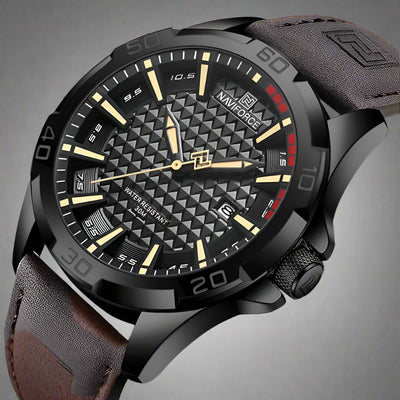 ZAKELIJK CASUAL LEREN HORLOGE