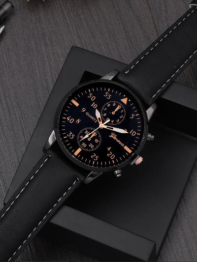 4-DELIGE MODE HORLOGE- EN ARMBANDENSET