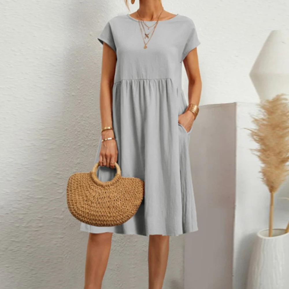 ZENA™ - VINTAGE EFFEN JURK