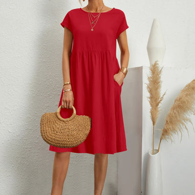 ZENA™ - VINTAGE EFFEN JURK