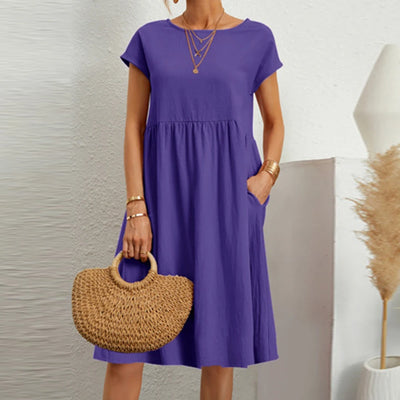 ZENA™ - VINTAGE EFFEN JURK