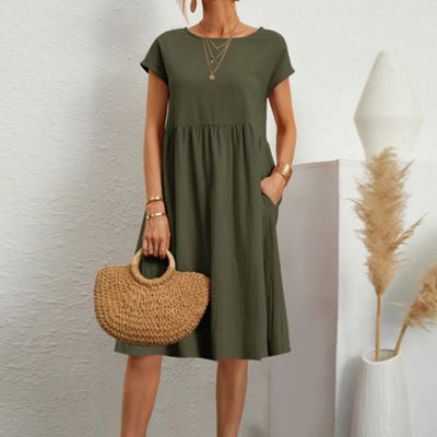 ZENA™ - VINTAGE EFFEN JURK