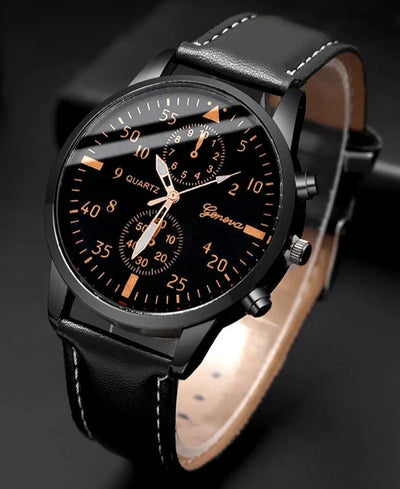 4-DELIGE MODEHORLOGE- EN ARMBANDENSET